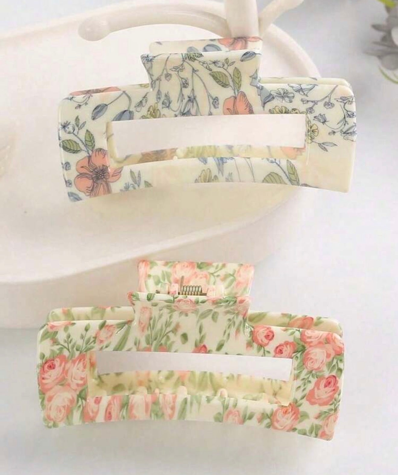 Floral Summer Clip Set